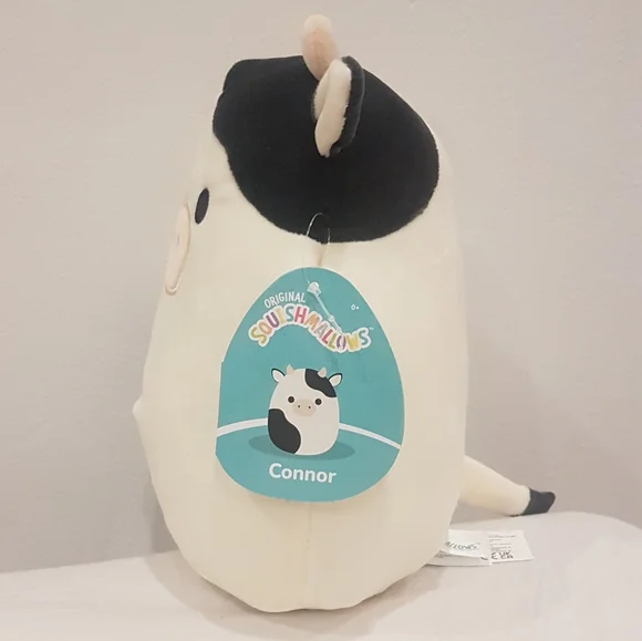 Cow Squishmallow 8" Connor (peach horns/nose) - Picture 3 of 6